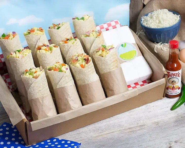 Breakfast Burrito Tray
