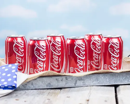 Six pack of soft drinks (Assorted)