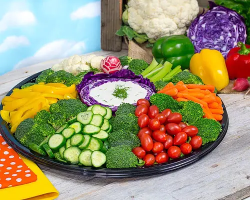 Fresh Garden Vegetable Tray 