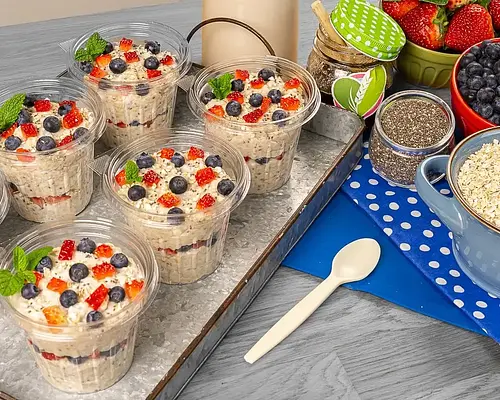 Chia Overnight Oats six pack